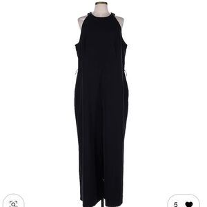 Lane Bryant Classic Black Sleeveless halter-style Jumpsuit